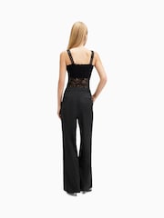 AllSaints Black Lacey Trousers - Image 7 of 8