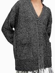 AllSaints Black Sabrina Cardigan - Image 2 of 6