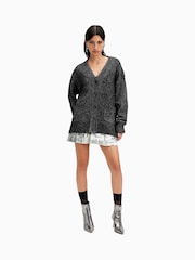 AllSaints Black Sabrina Cardigan - Image 4 of 6