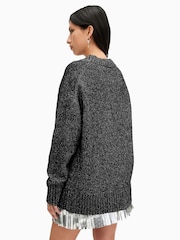 AllSaints Black Sabrina Cardigan - Image 5 of 6