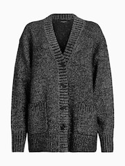 AllSaints Black Sabrina Cardigan - Image 6 of 6