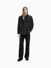 AllSaints Black Tolhurst Shirt - Image 5 of 8