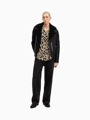 AllSaints Link Short Sleeve Shirt - Image 3 of 8