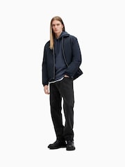 AllSaints Blue Raven OTH Hoodie - Image 4 of 6