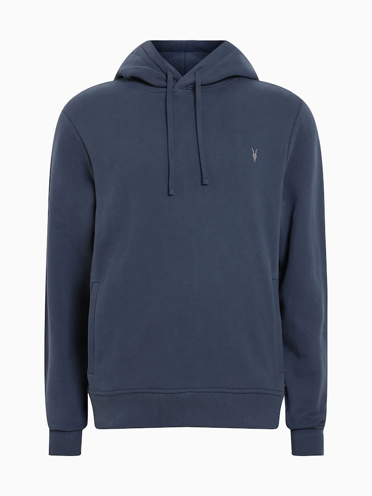 AllSaints Blue Raven OTH Hoodie - Image 6 of 6