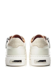 Moda in Pelle Shoon Ely Side Zip Mid Slab Sole Trainers - Image 3 of 4