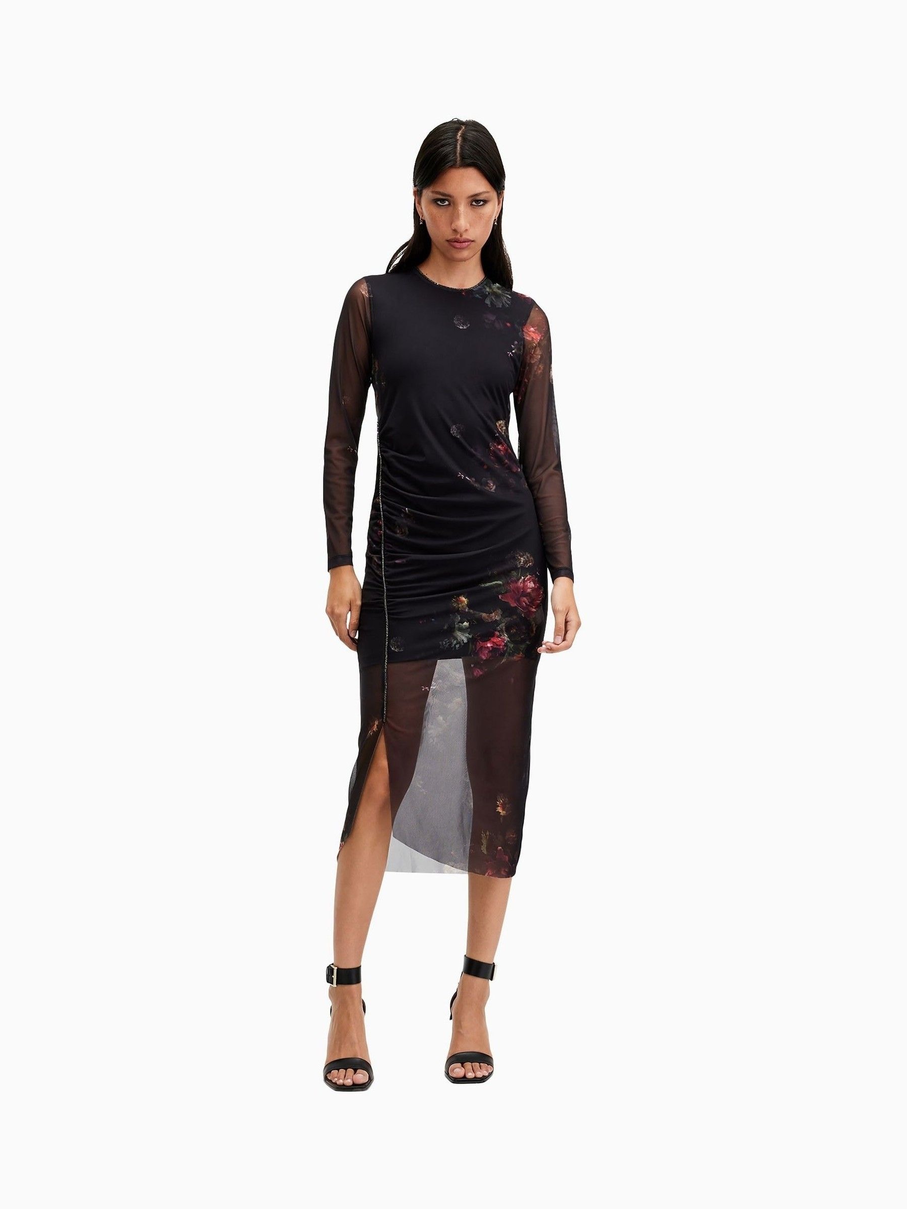 【残りわずか】 Dress Sparkle Nora Black AllSaints Buy from USA Next ワンピース