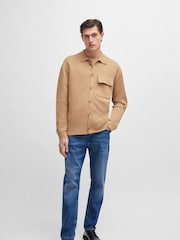 BOSS Blue Regular Fit Maine Pure Comfort Stretch Denim Jeans - Image 3 of 5