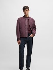 BOSS Blue Maine Regular-Fit Comfort-Stretch Denim Jeans - Image 2 of 5
