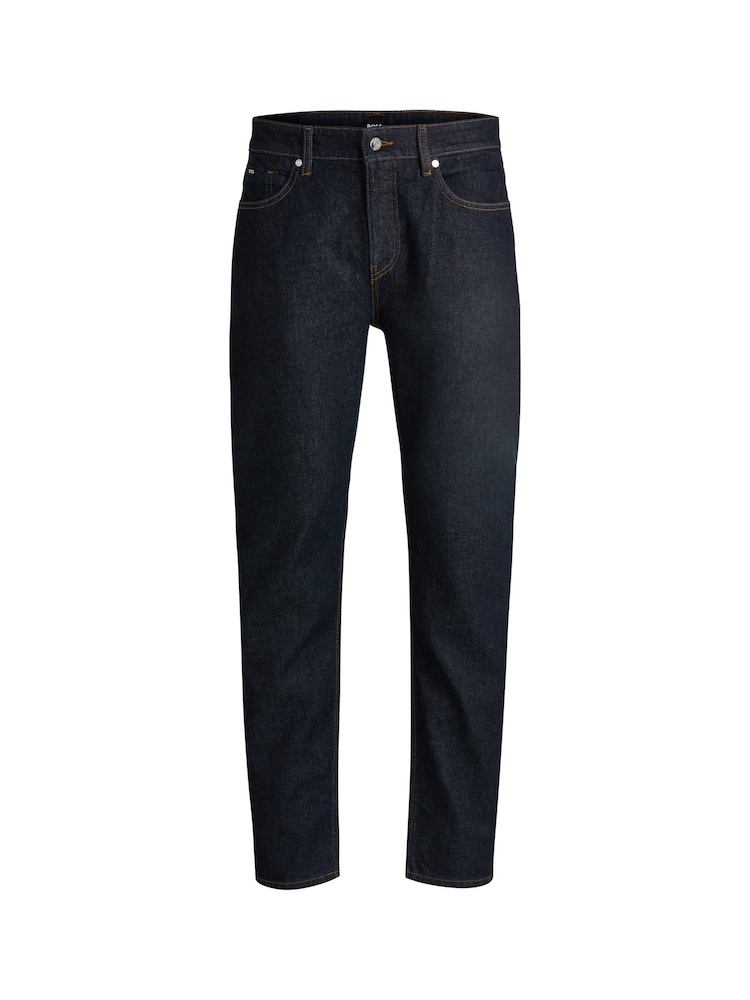 BOSS Blue Maine Regular-Fit Comfort-Stretch Denim Jeans - Image 5 of 5