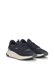 BOSS Blue TTNM Evo Trainers With Knitted Uppers - Image 2 of 5