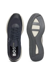 BOSS Blue TTNM Evo Trainers With Knitted Uppers - Image 4 of 5