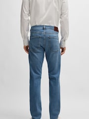 BOSS Blue Slim-Fit Comfort-Stretch Denim Jeans - Image 2 of 5