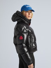 JACK1T EZ Slick Puffer Hooded Black Jacket - Image 3 of 7