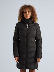 JACK1T Opium Luxe Parka Black Coat - Image 1 of 7