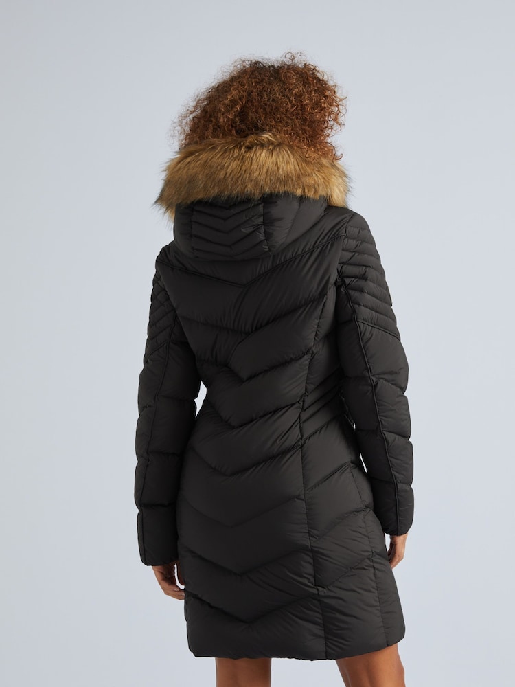 JACK1T Opium Luxe Parka Black Coat - Image 2 of 7