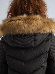 JACK1T Opium Luxe Parka Black Coat - Image 5 of 7
