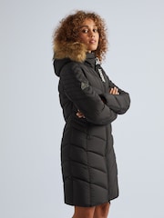 JACK1T Opium Luxe Parka Black Coat - Image 6 of 7
