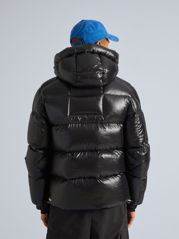 JACK1T Front Runner Slick Puffer Black Jacket - Image 2 of 7