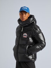 JACK1T Front Runner Slick Puffer Black Jacket - Image 3 of 7