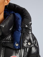 JACK1T Front Runner Slick Puffer Black Jacket - Image 4 of 7