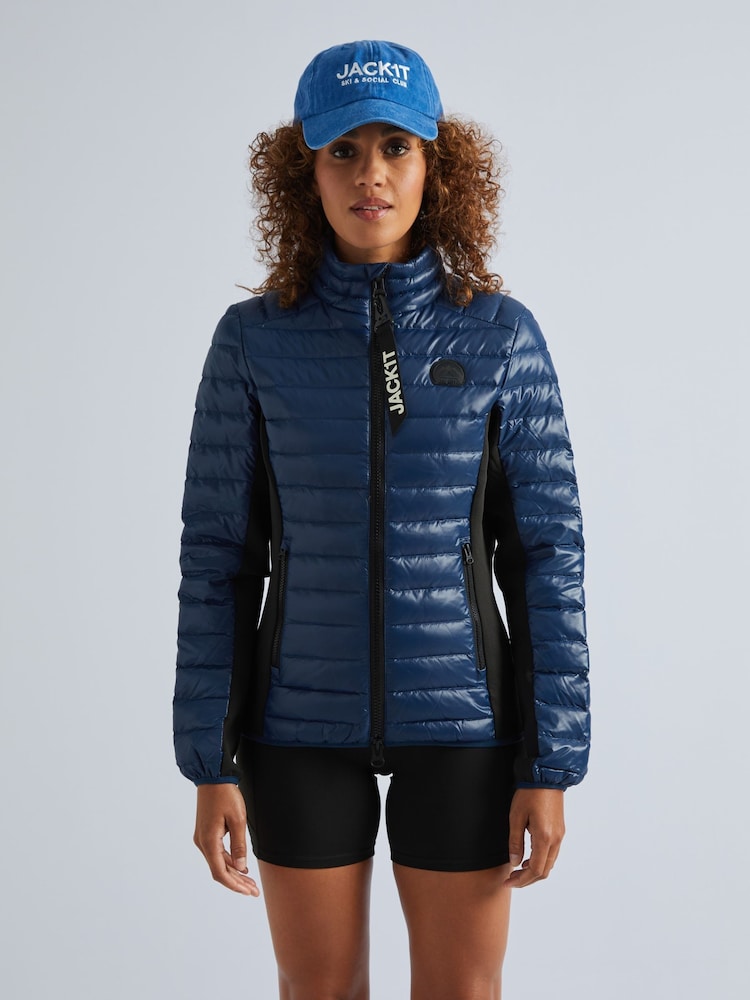 Azul - JACK1T Sport L1TE Funnel Down Jacket - Imagen 1 de 7