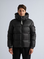 JACK1T EZ Dry Puffer Hooded Black Jacket - Image 1 of 7
