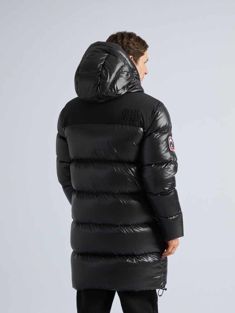 JACK1T Diamond Down Ghost Black Coat - Imagen 2 de 7