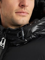 JACK1T Diamond Down Ghost Black Coat - Imagen 3 de 7