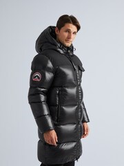 JACK1T Diamond Down Ghost Black Coat - Imagen 6 de 7