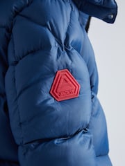Azul - Chaqueta con capucha Dry Puffer de JACK1T EZ - Imagen 4 de 7