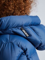 Azul - Chaqueta con capucha Dry Puffer de JACK1T EZ - Imagen 6 de 7