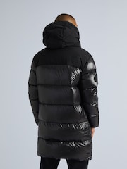 JACK1T Diamond Down Black Coat - Image 2 of 7