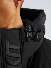 JACK1T Diamond Down Black Coat - Image 5 of 7