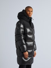 JACK1T Diamond Down Black Coat - Image 6 of 7