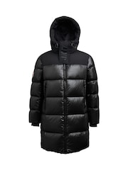 JACK1T Diamond Down Black Coat - Image 7 of 7