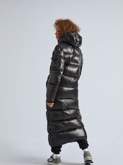 JACK1T EZ Slick Puffer Hooded Ultra Long Coat - Image 2 of 7