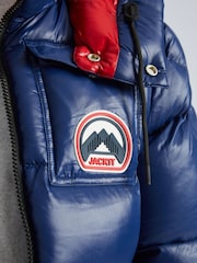 JACK1T Front Runner Slick Puffer Black Jacket - Image 5 of 7