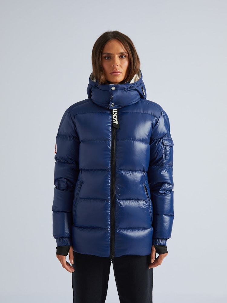 JACK1T Front Runner Slick Puffer Jacket - Image 1 of 7