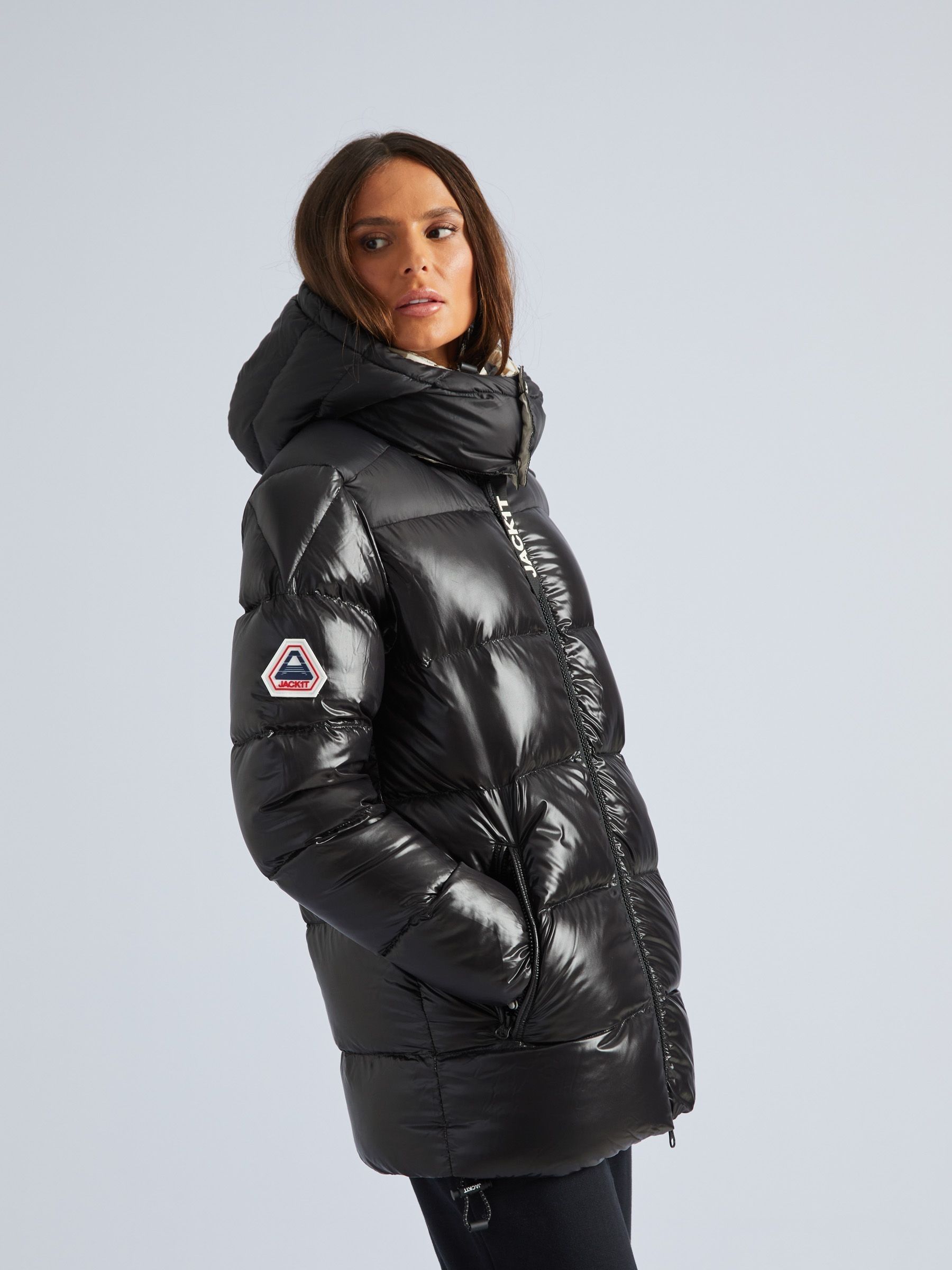 Buy JACK1T Front Runner Slick Puffer Jacket from Next USA