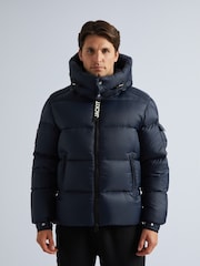 JACK1T EZ Dry Puffer Hooded Black Jacket - Image 1 of 7