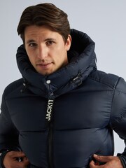JACK1T EZ Dry Puffer Hooded Black Jacket - Image 4 of 7