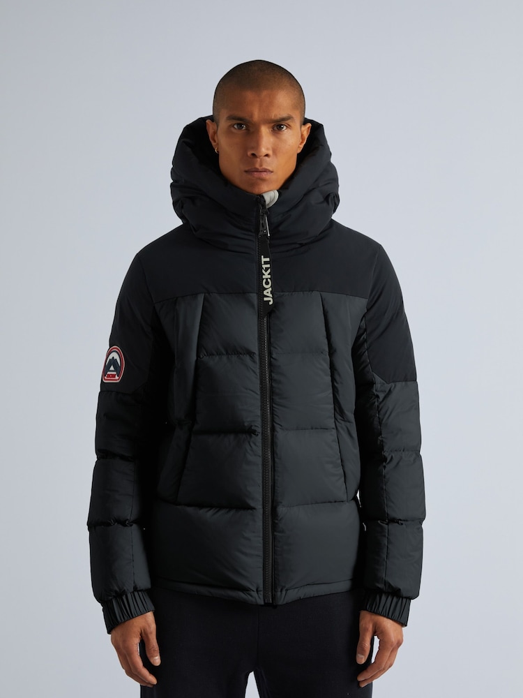 JACK1T Luna Down Hooded Puffer Jacket - Image 1 of 7