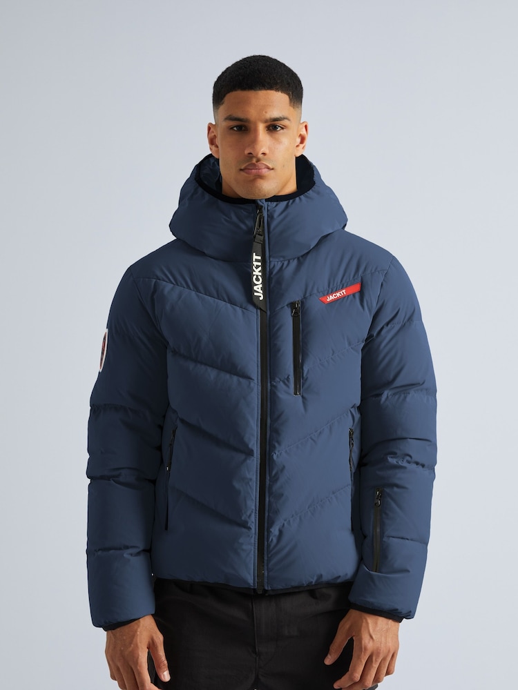 JACK1T Lock Hood Puffer Jacket - Image 1 of 7