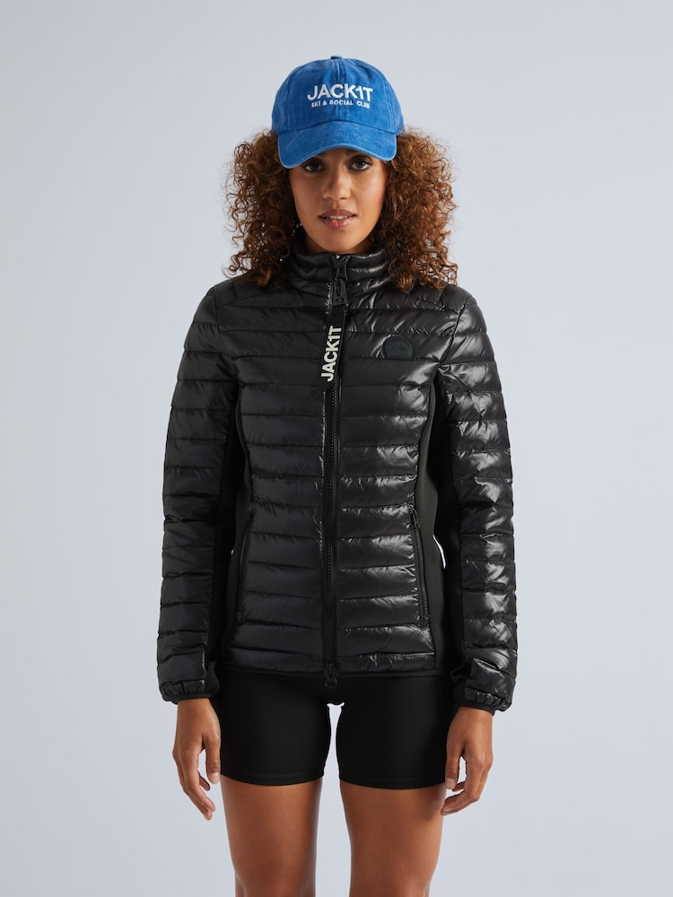 Negro - JACK1T Sport L1TE Funnel Down Jacket - Imagen 1 de 7
