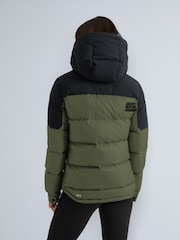 JACK1T Luna Down Hooded Puffer Black Jacket - Image 2 of 7