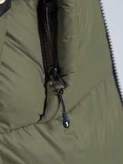 JACK1T Luna Down Hooded Puffer Black Jacket - Image 6 of 7