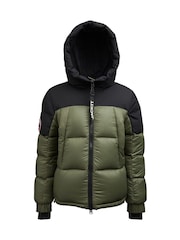 JACK1T Luna Down Hooded Puffer Black Jacket - Image 7 of 7