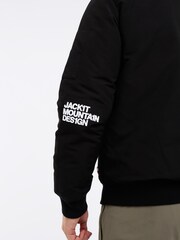 JACK1T Neo Mountain Bomber Black Jacket - Image 4 of 7