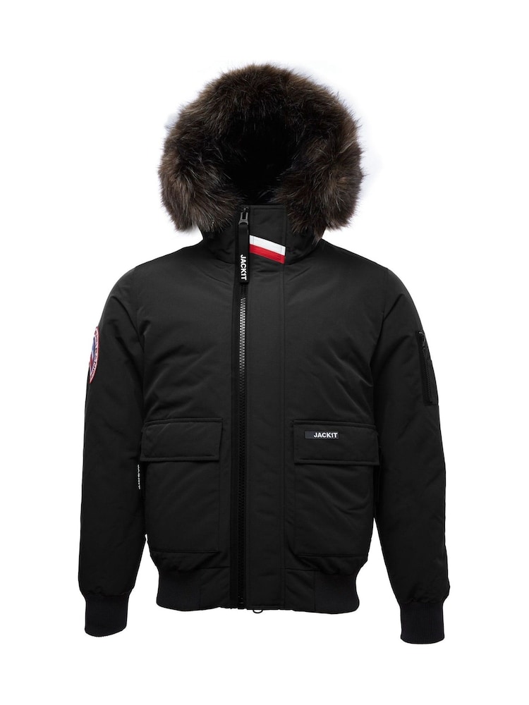 JACK1T Neo Mountain Bomber Black Jacket - Image 7 of 7